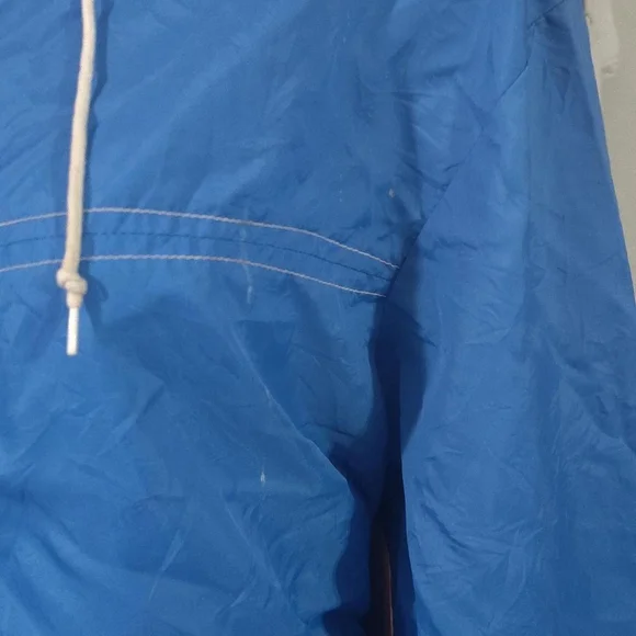 Vintage Blue and white JA sportswear windbreaker jacket - Picture 6 of 8